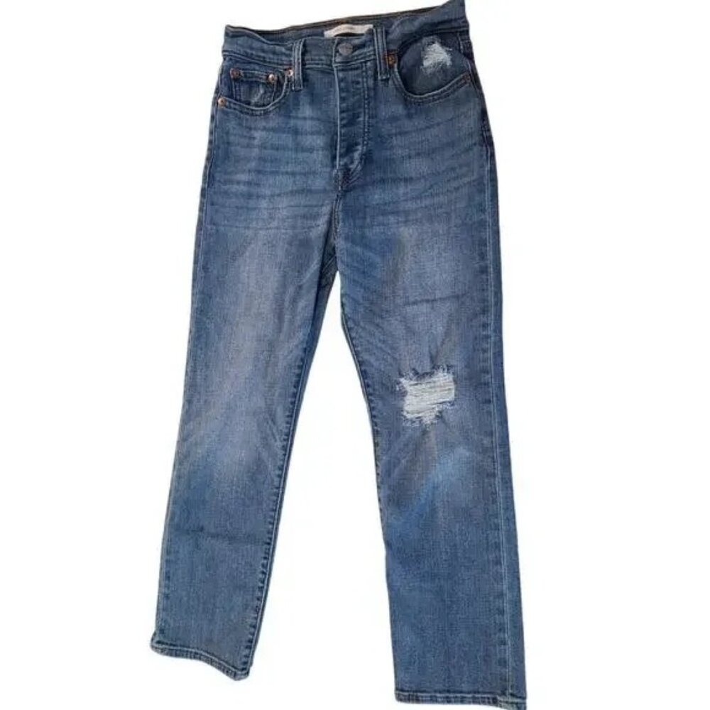 Levi's Wedgie Straight Medium Wash Jeans